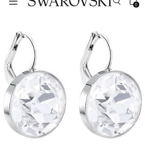 Swarovski Earrings Drop Rhodium